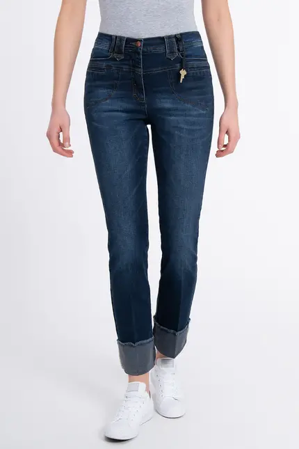 Recover Pants Powerstretch-Jeans Carlotta in DARK BLUE Artikelnummer REC-12759-U3810-499