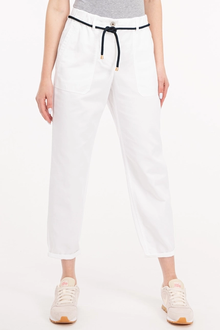 Recover Pants Belina, Relaxed Fit-Hose in WEISS Artikelnummer REC-13014-03-3867-110