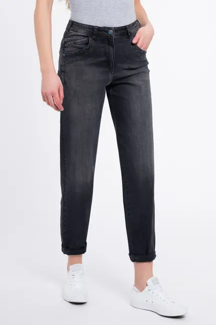 Recover Pants Powerstretch-Jeans Cindy in BLACK Artikelnummer REC-13333-02-U3880-999