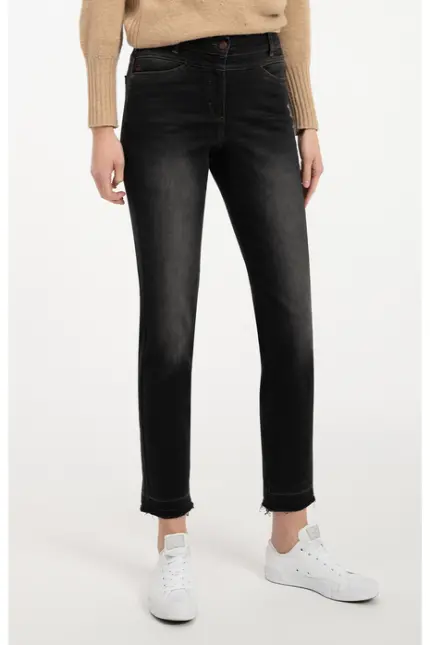 Recover Pants Slim-Fit-Jeans Alba in BLACK/ BLACK Artikelnummer REC-13343-01-4325-990