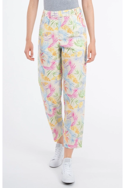 Recover Pants Relaxed Fit-Hose GWEN in DRUCK BUNT Artikelnummer REC-13382-4086-6