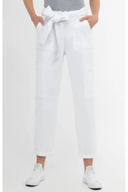 Recover Pants Relaxed-Hose Ana in WEIß Artikelnummer REC-13400-4339-110